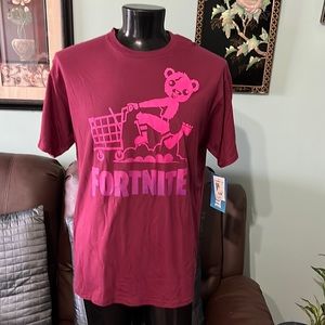 Fortnite Shirt Cuddle Team Leader Shopping Cart Men's T-Shirt XL, NWT